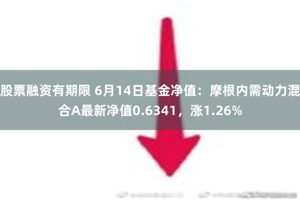 股票融资有期限 6月14日基金净值：摩根内需动力混合A最新净值0.6341，涨1.26%