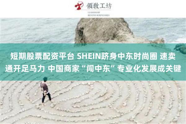 短期股票配资平台 SHEIN跻身中东时尚圈 速卖通开足马力 中国商家“闯中东”专业化发展成关键