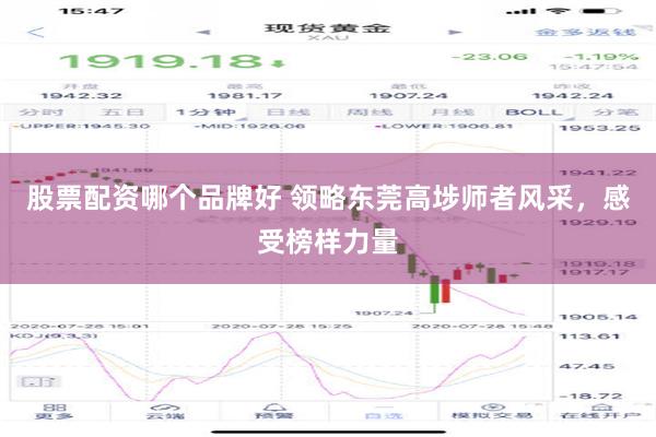 股票配资哪个品牌好 领略东莞高埗师者风采，感受榜样力量