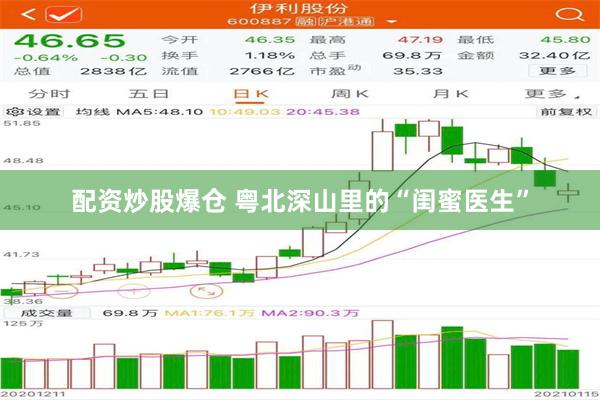 配资炒股爆仓 粤北深山里的“闺蜜医生”