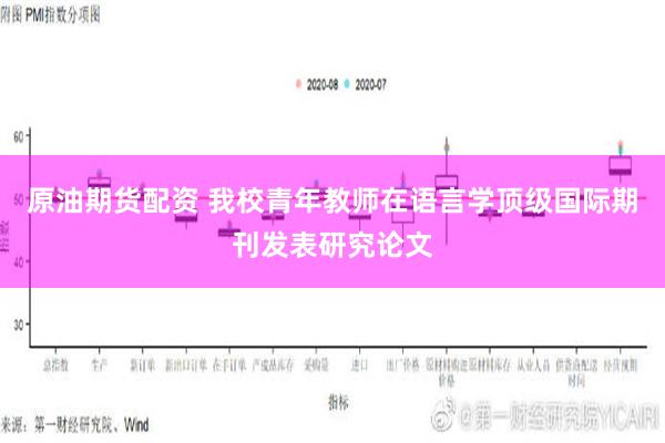 原油期货配资 我校青年教师在语言学顶级国际期刊发表研究论文